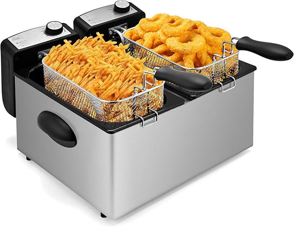 Deep Fryer, 2 Baskets Electric