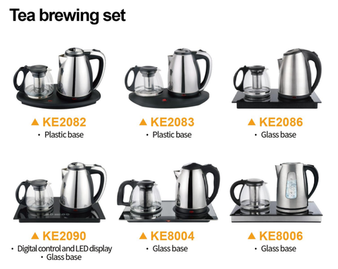 Tea brewing set