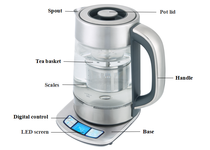 Electric Kettle    KE3012